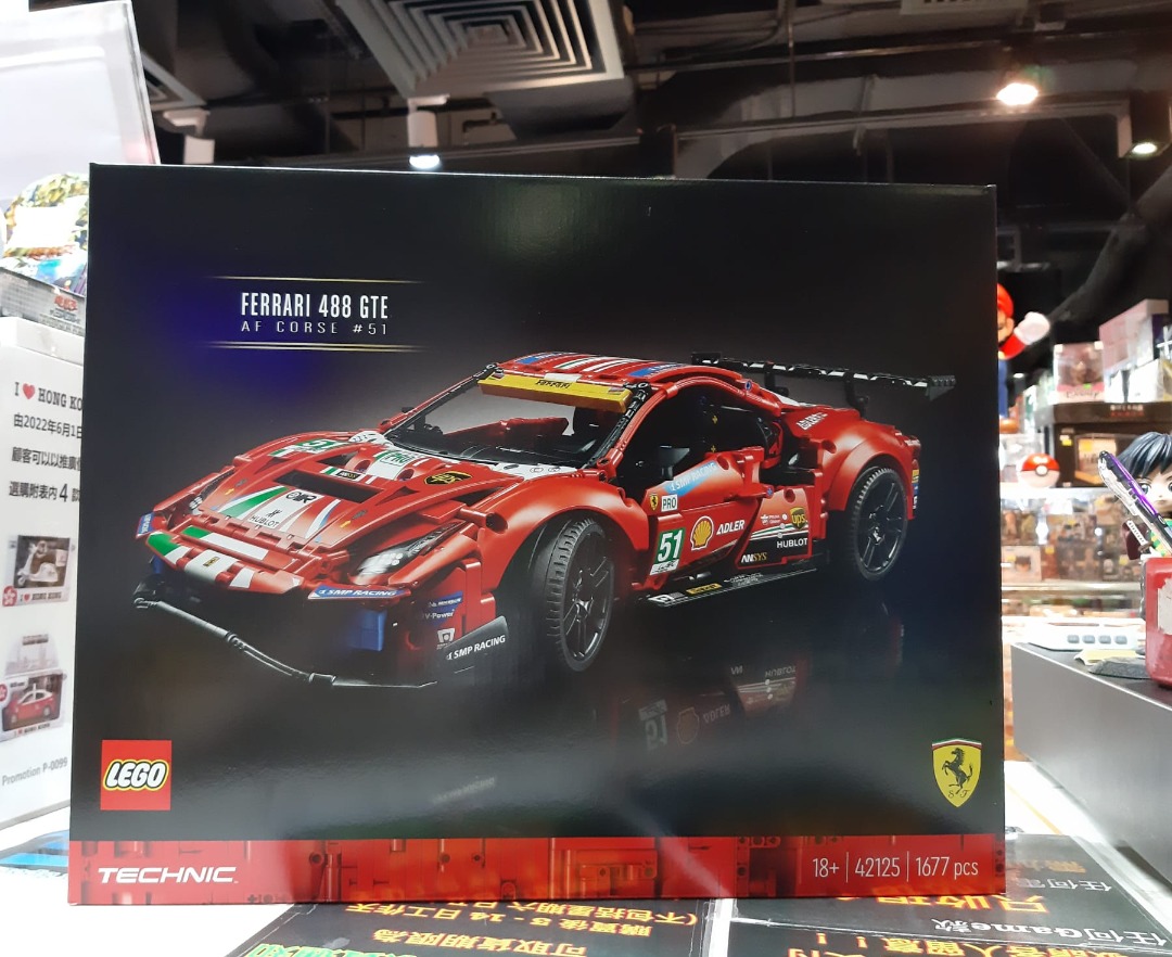 旺角家樂坊9樓/沙田連城廣場4樓門市）全新LEGO 42125: Ferrari 488 GTE