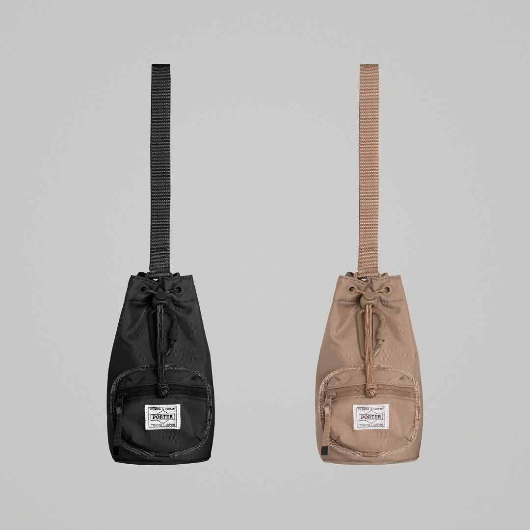HYKE PORTER BONSAC MINI & COIN CASE 黒