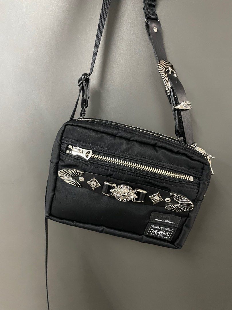 全新現貨> Toga x Porter SS23 Belt Bag Black 綠色《日本製》, 名牌 