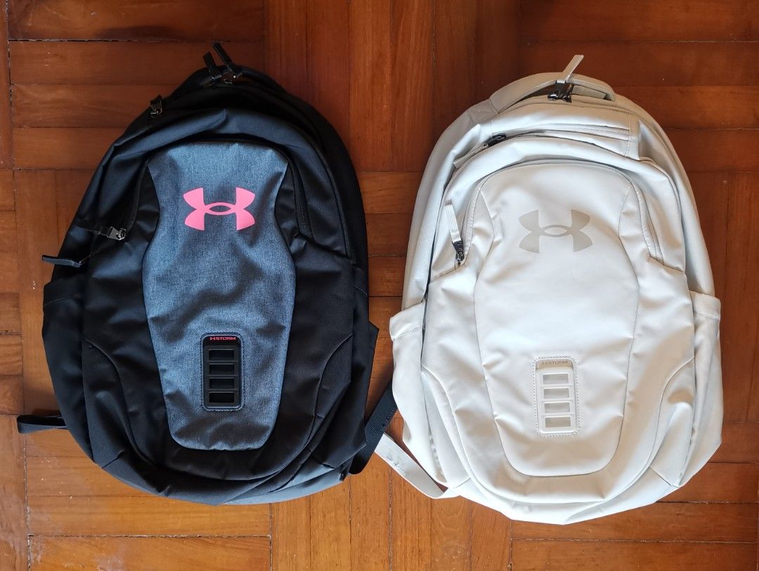 Under Armour Backpack, 背包每個$180 , one black, one white @$180