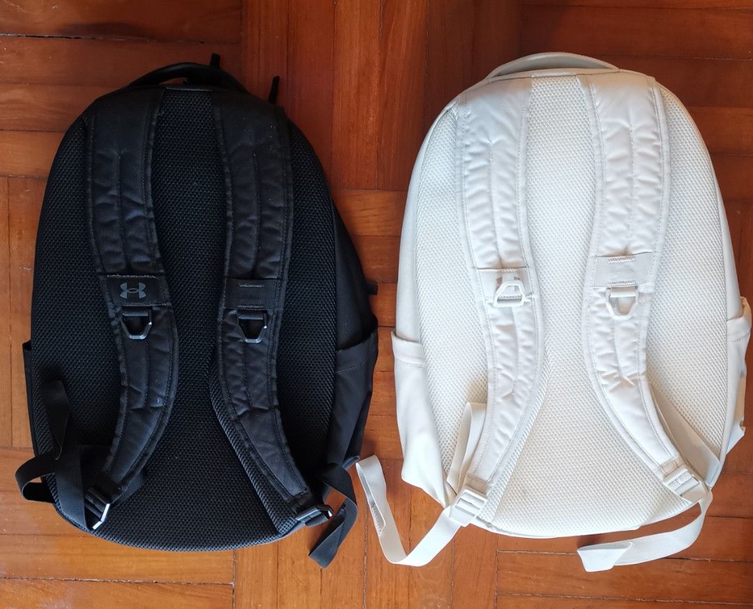 Under Armour Backpack, 背包每個$180 , one black, one white @$180