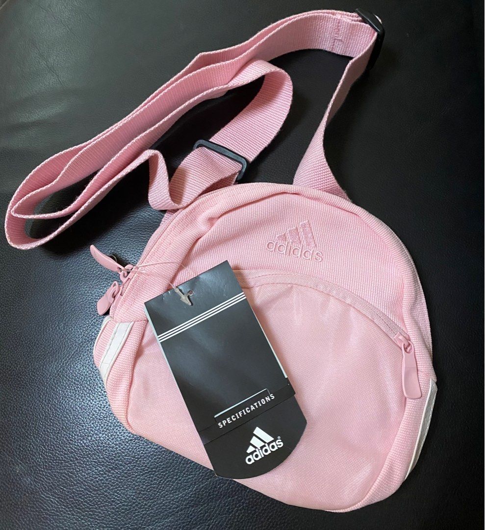 Adidas sling 2025 bag pink