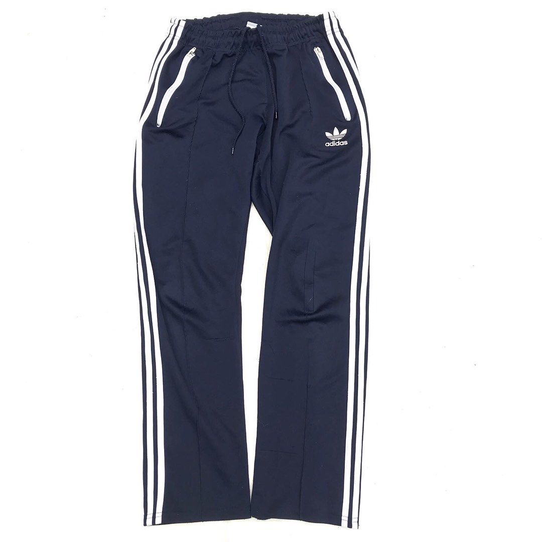 Adidas Trackpants Adidas Originals Europe Trackpants Navy Blue Colour Way  Size Fitted to Medium Measure size detaill Waist Diameter 80 up to 100