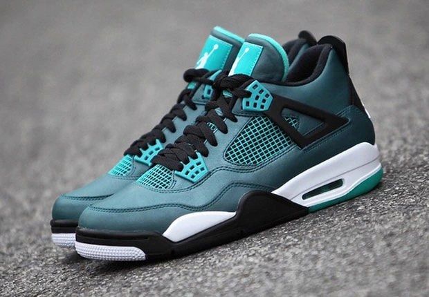 Jordan 4 online 30th anniversary teal