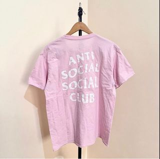 Anti Social Social Club Pink Tee