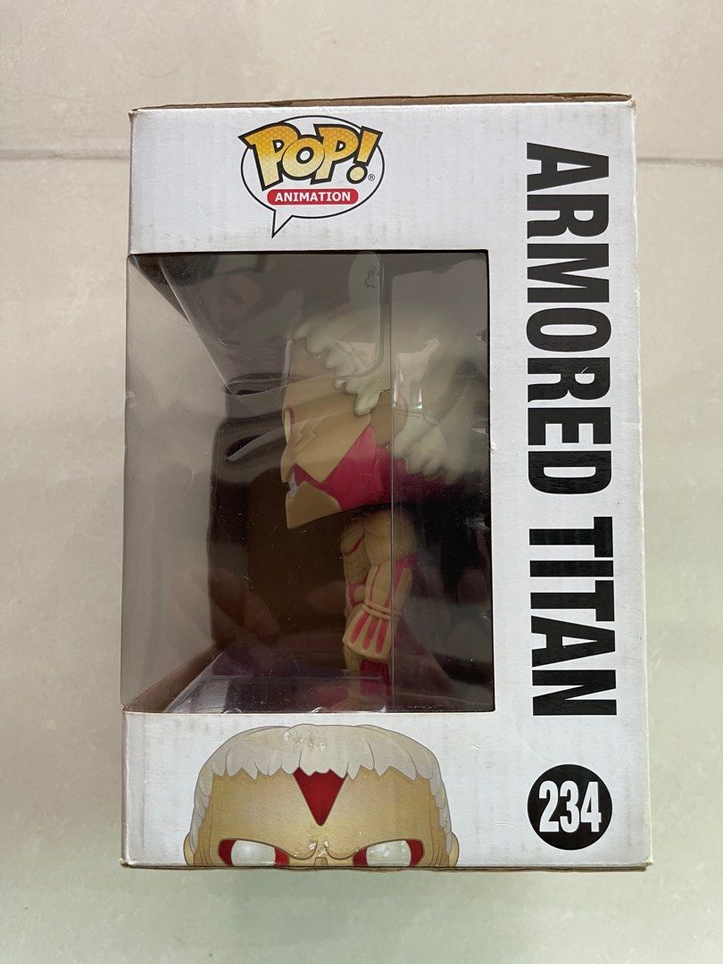 Armored Titan Funko Pop, Hobbies & Toys, Toys & Games on Carousell