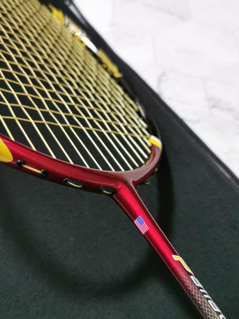 Ashaway Palladium XT 1000 Carbon Woven Badminton racket, Sports Equipment, Sports & Games