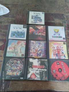 Assorted PS1 NTSC-J games