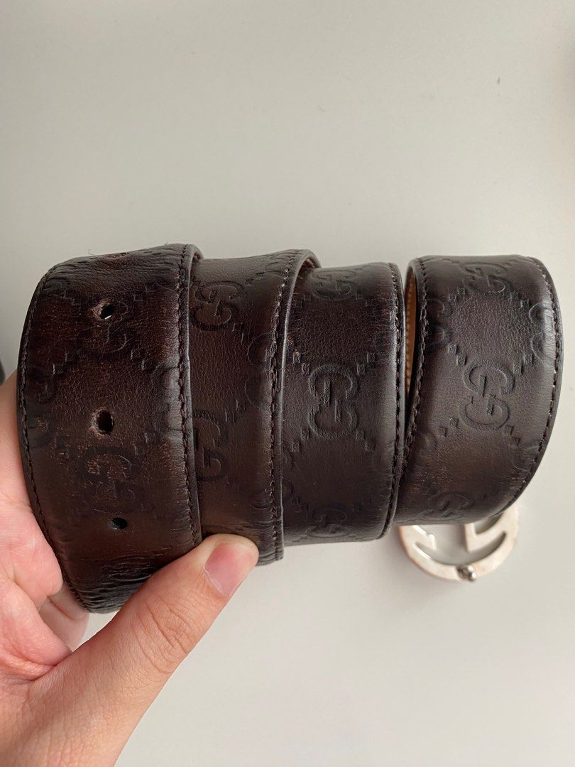 Authentic Gucci Belt Size 95 waist 36 42
