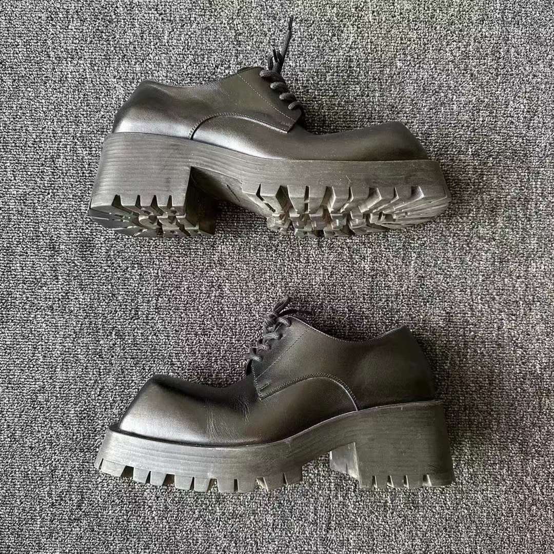 Balenciaga 巴黎世家德比鞋-39, 名牌精品, 精品鞋款在旋轉拍賣