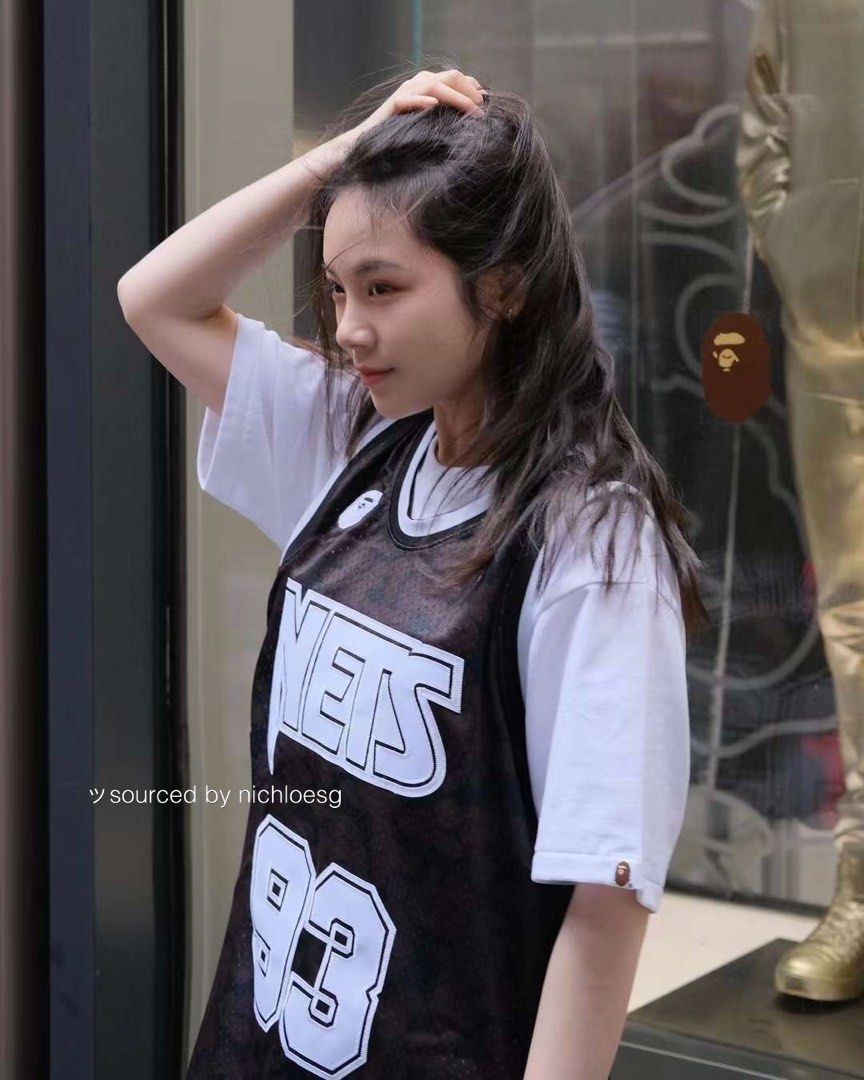 BAPE X MITCHELL & NESS BROOKLYN NETS JERSEY TANKTOP