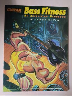 Guitar 🎸Book : Bass Fitness : An Exercising Handbook by Joaquin Des Pres , 71 pages , music - bass guitar 🎸 tutorial