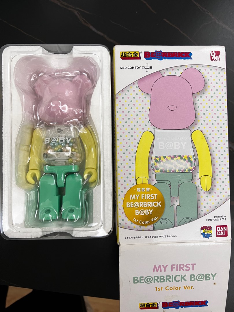 Bearbrick my first baby 200% 初代, 興趣及遊戲, 玩具& 遊戲類- Carousell