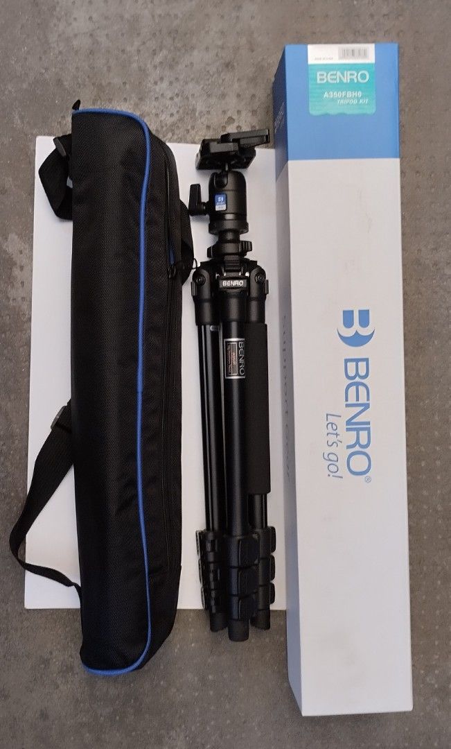BENRO Tripod A350F Mg Aluminum Tripod, Photography, Photography