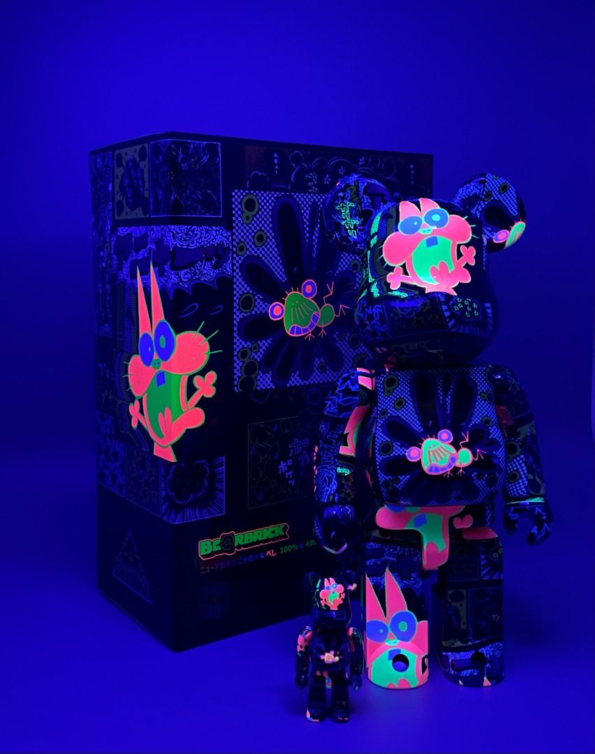 BE@RBRICK ニューアカツカニャロメ＆べし100％ & 400％ Bearbrick 赤塚