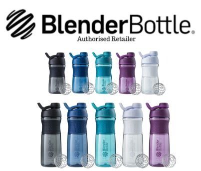 Blender Bottle SportMixer Twist Cap 28 oz. Tritan Grip Shaker - Rose