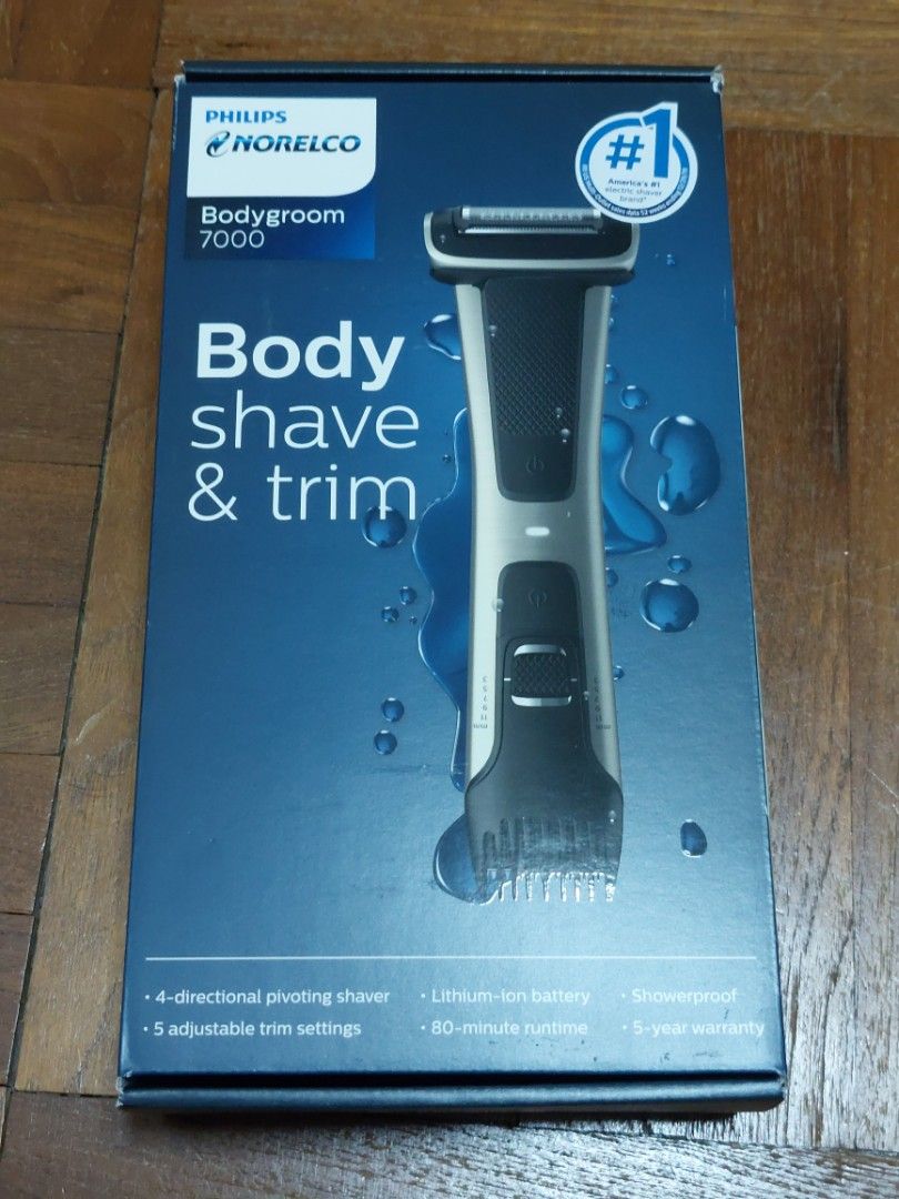 [BNIB] Philips Norelco Bodygroom 7000 BG7030/49 waterproof body trimmer