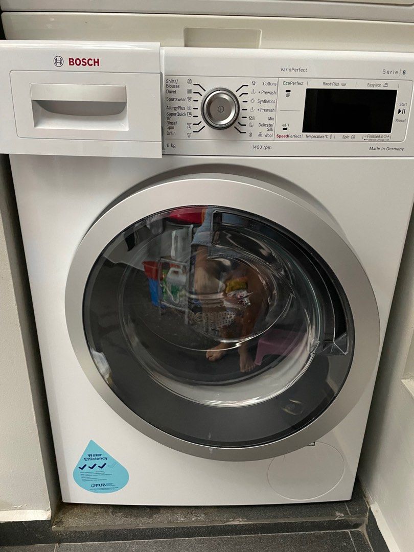 Bosch washing machine (German made), TV & Home Appliances, Washing Machines and Dryers on Carousell