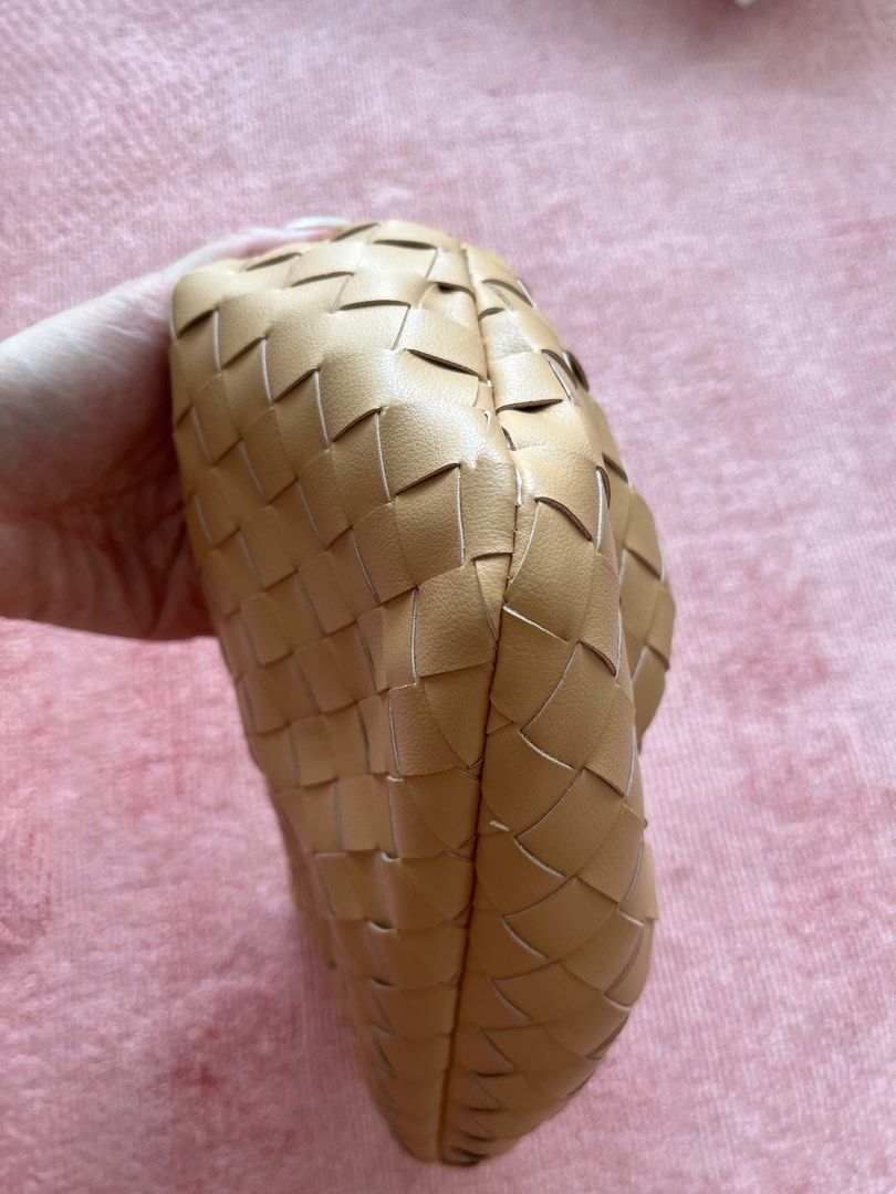 Bottega Mini Jodie dupe Real leather, Women's Fashion, Bags & Wallets