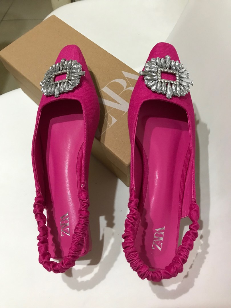 brand new zara shoes size 40, Fesyen Wanita, Sepatu di Carousell