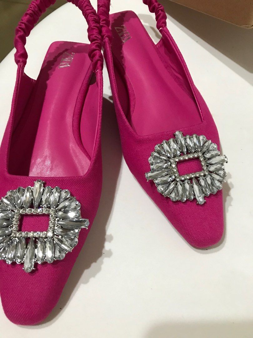 brand new zara shoes size 40, Fesyen Wanita, Sepatu di Carousell