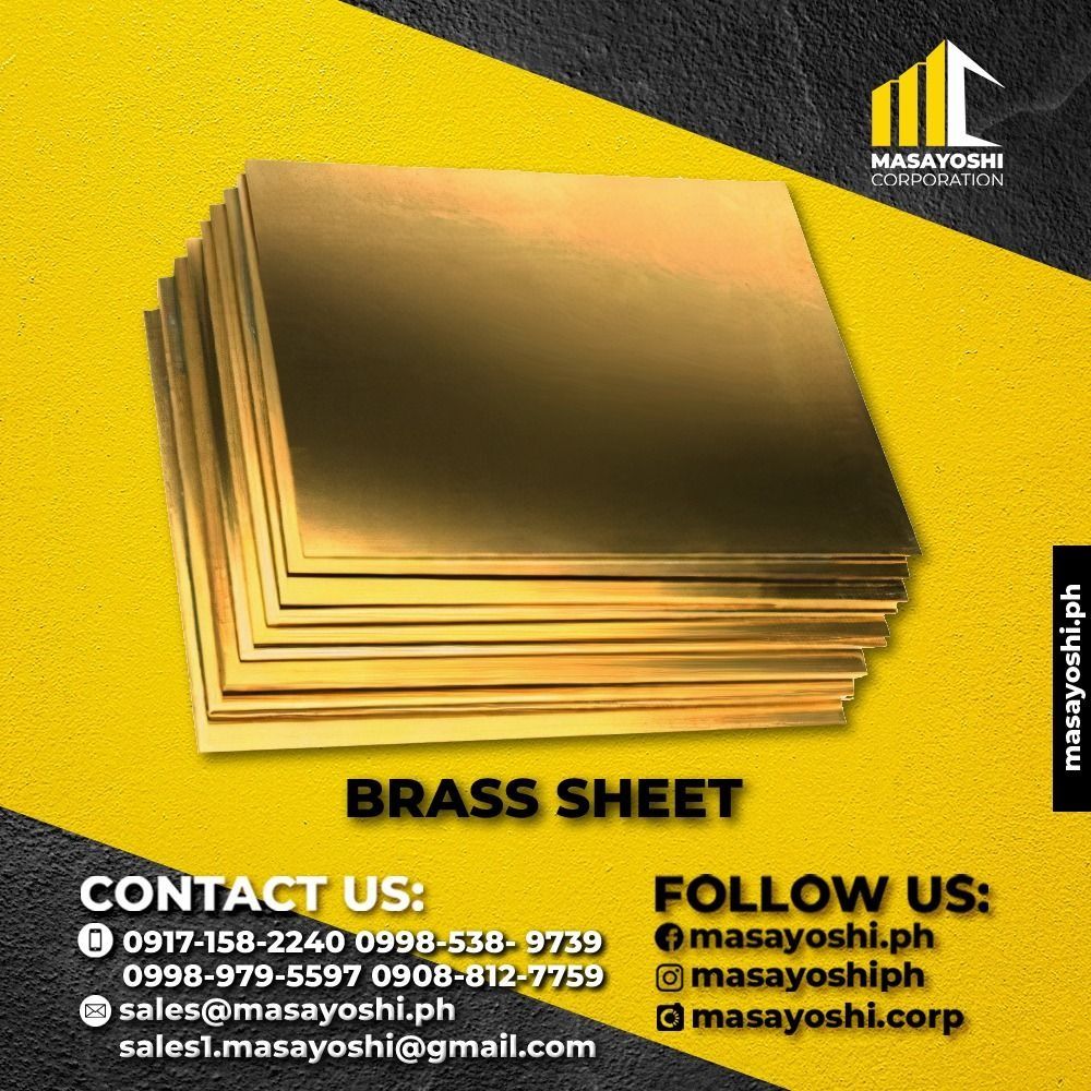 Brass Sheet Sheets Brass Metals Steels Metal Sheets Commercial And Industrial 2289
