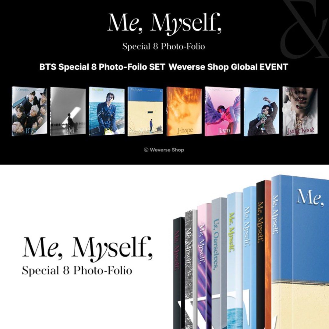 BTS Special 8 Photo-Folio Set 寫真書韓國代購🇰🇷 免運, 興趣及遊戲