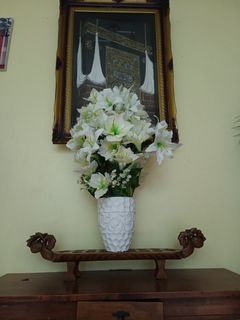 Affordable pasu bunga putih For Sale, Home Decor
