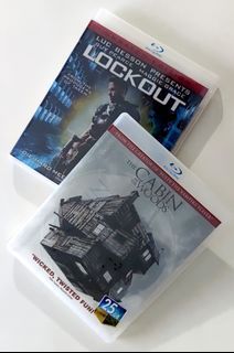 Cabin In The Woods + Free Lockout Blu-ray Movie Disc (Pre-owned)