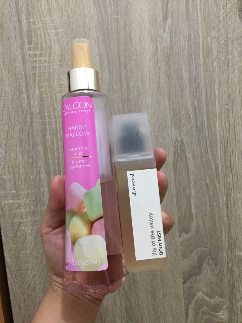 Calgon marshmallow store body mist