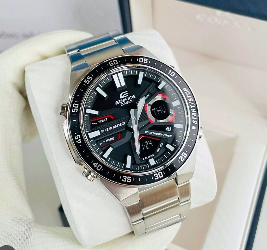 Edifice EFV-C110D-1A4VEF - Automatische kalender