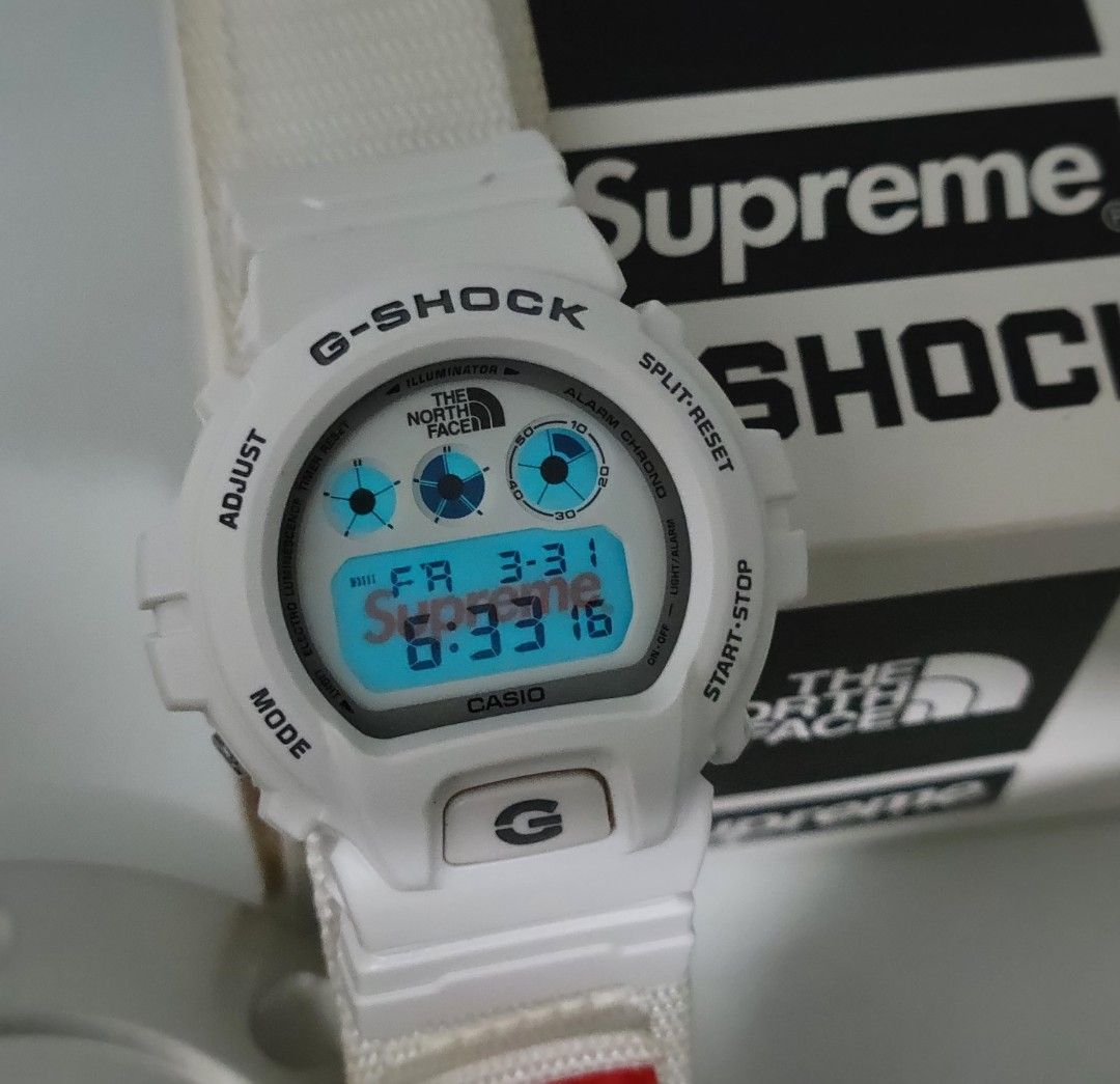 Casio G-shock GSHOCK x Supreme x The North Face Limited edition