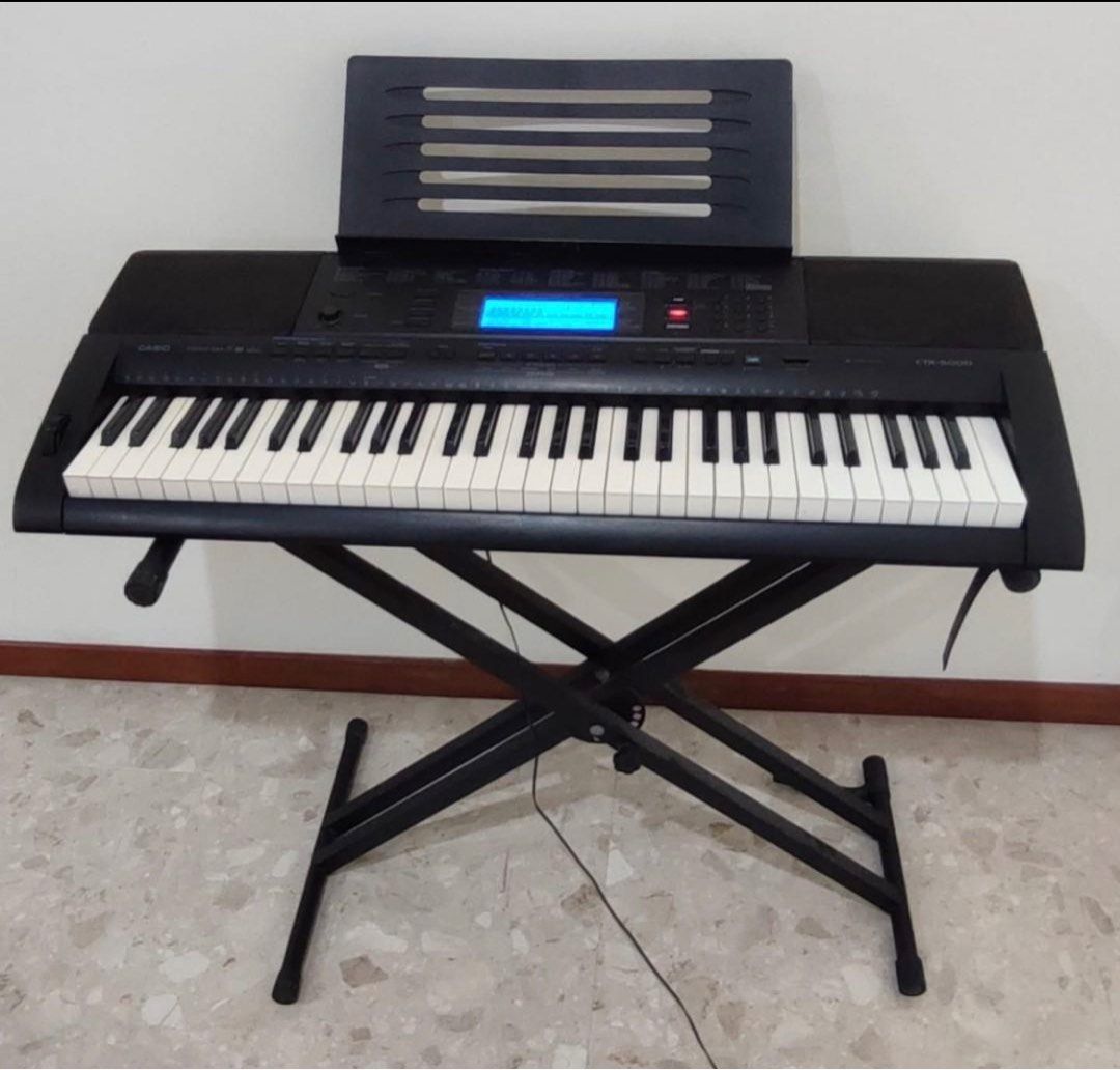 Casio Keyboard CTK 500 Hobbies Toys Music Media Musical