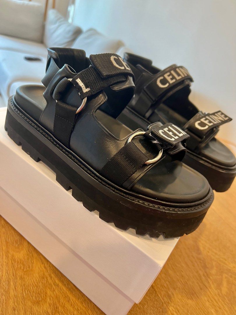 CELINE bulky sandals like new