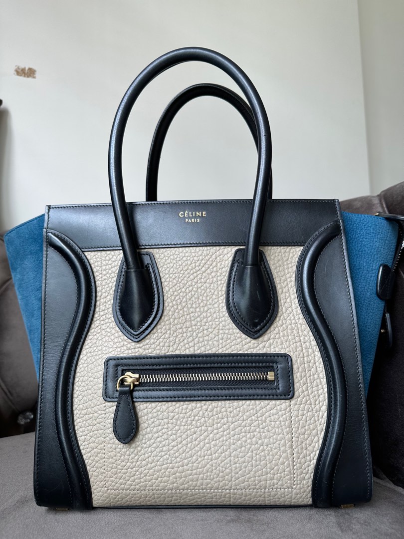 Celine micro Luggage Bag, Luxury, Bags & Wallets on Carousell