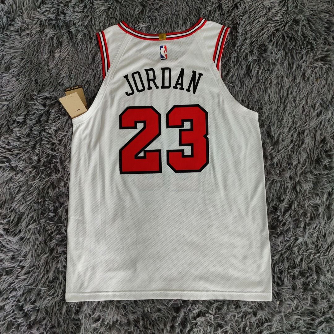 Men 23 Michael Jordan Jersey Blue Flower Chicago Bulls Jersey Hardwood –  nReBall