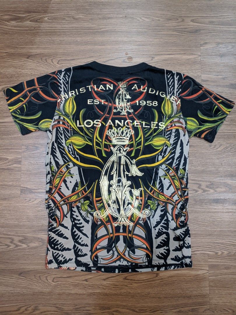 Christian audigier t shirt Ed Hardy designer