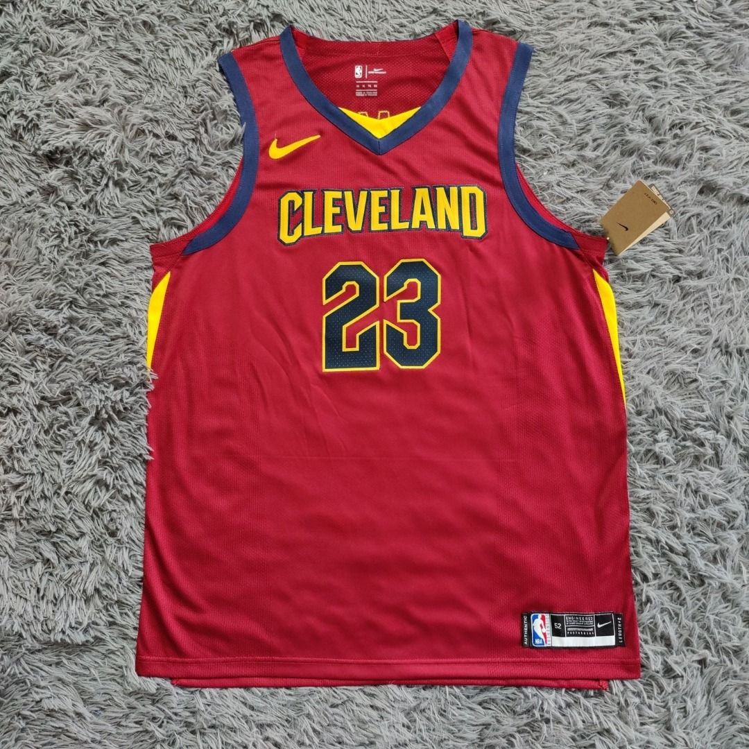 Men's Cleveland Cavaliers Lebron James #23 Jordan Black Swingman Jersey -  Statement Edition