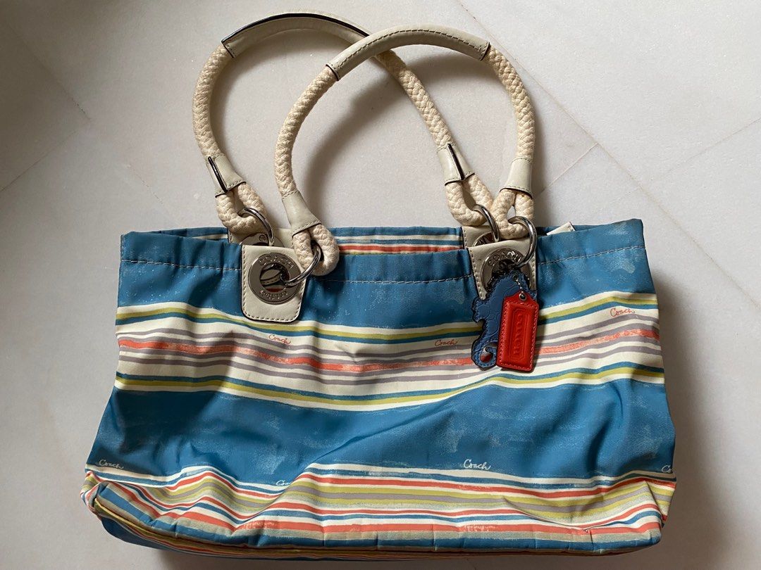 Coach beach bag
