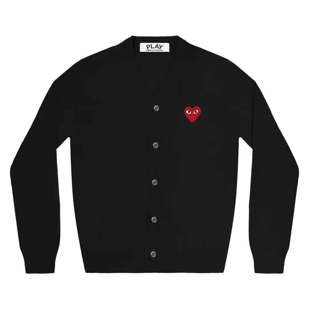 Comme des garcons cotton cardigan sales
