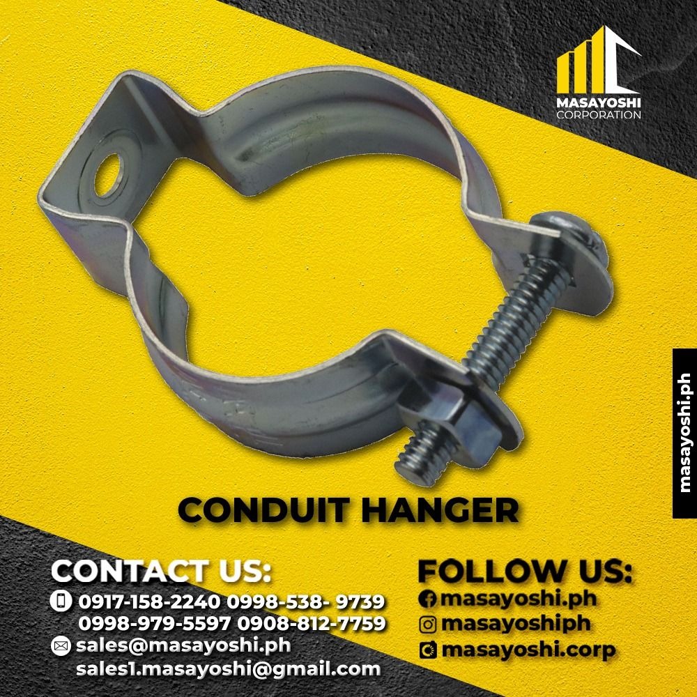 Conduit Hanger / Cowboy Clamp / Mae West Hangers / Stand Off Straps