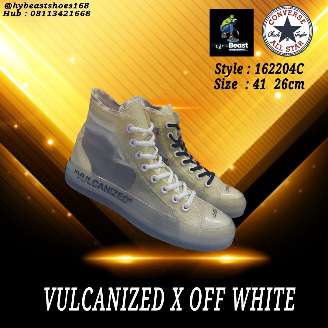 Converse Chuck Taylor All Star Off Vulcanized Zapatillas Off White