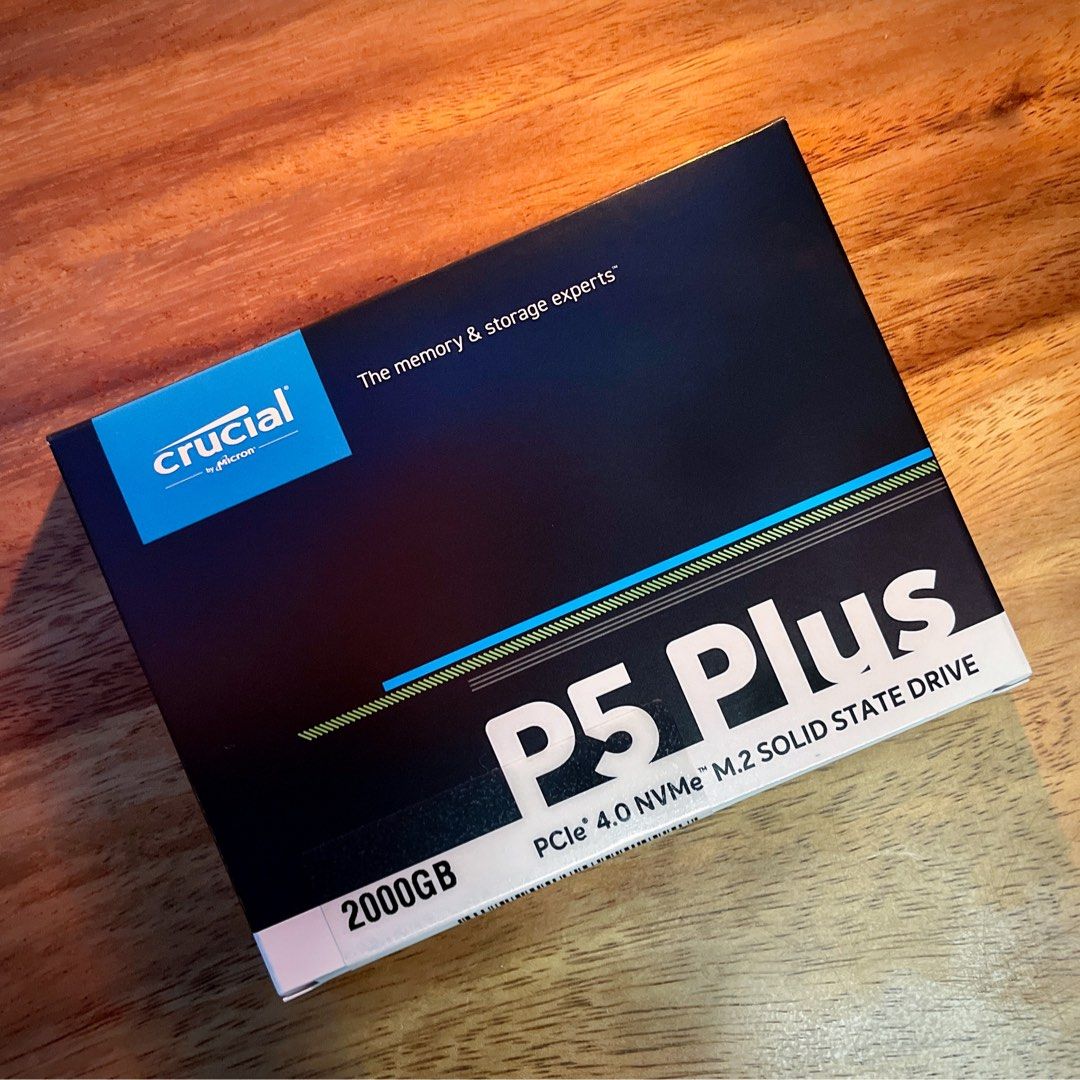 Crucial P5 Plus 2TB [SG Warranty] Nvme SSD PCIe 4.0, Computers & Tech