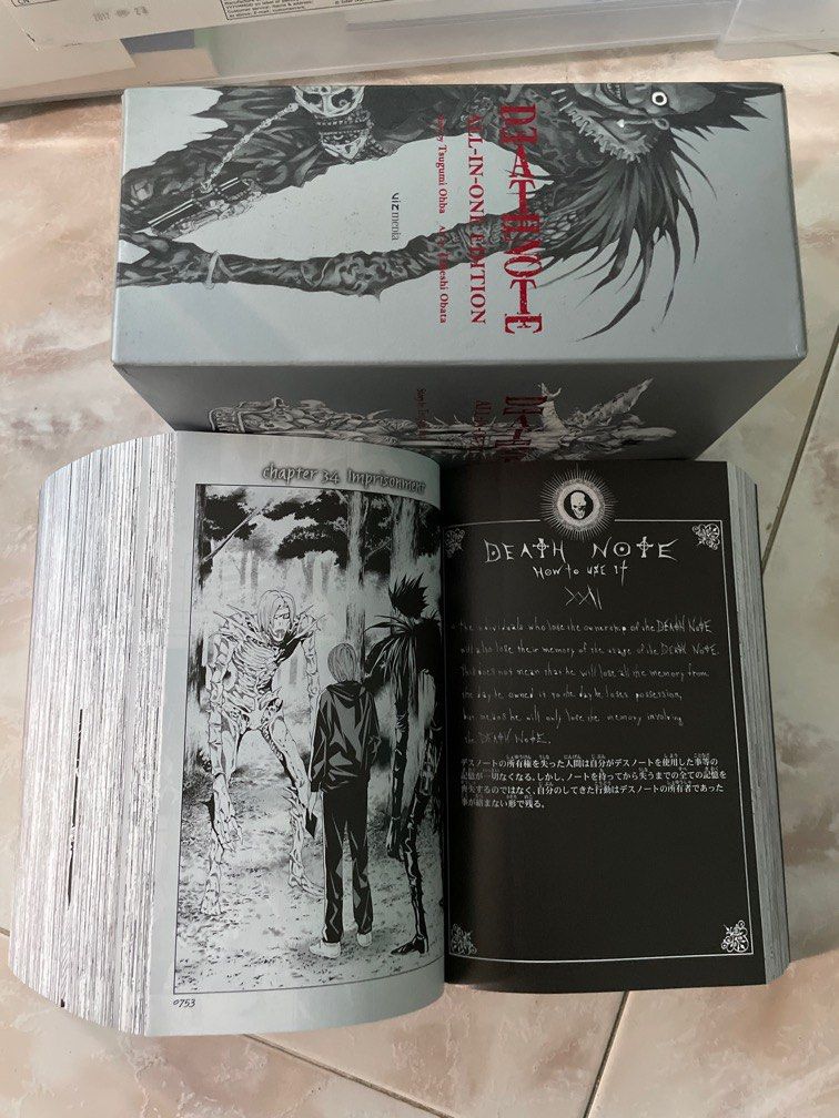Death Note Manga All In One Death note manga | all in one edition, Hobbies & Toys, Books