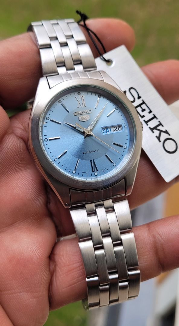 Discontinued Seiko SNXA05K1 Ice Blue Tiffany Dial Minty, Men's Fashion,  Watches & Accessories, Watches on Carousell
