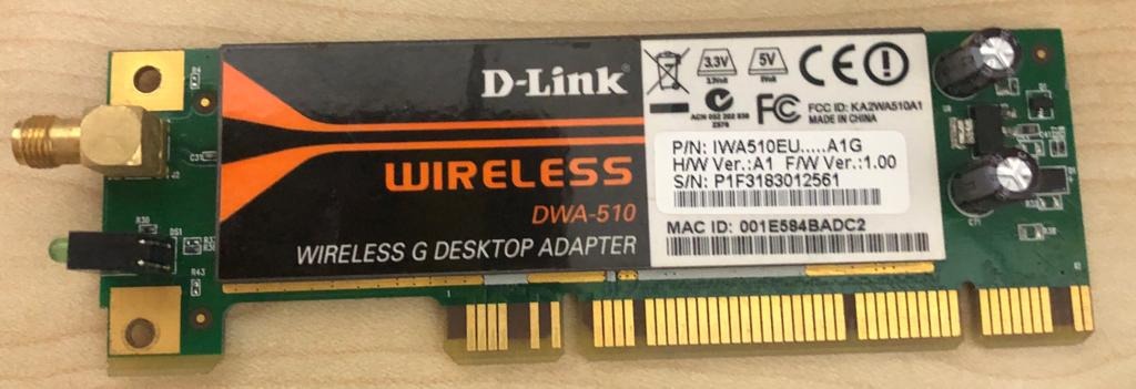 D-Link DWA-510 (Wireless G Desktop Adapter), Computers & Tech, Parts ...