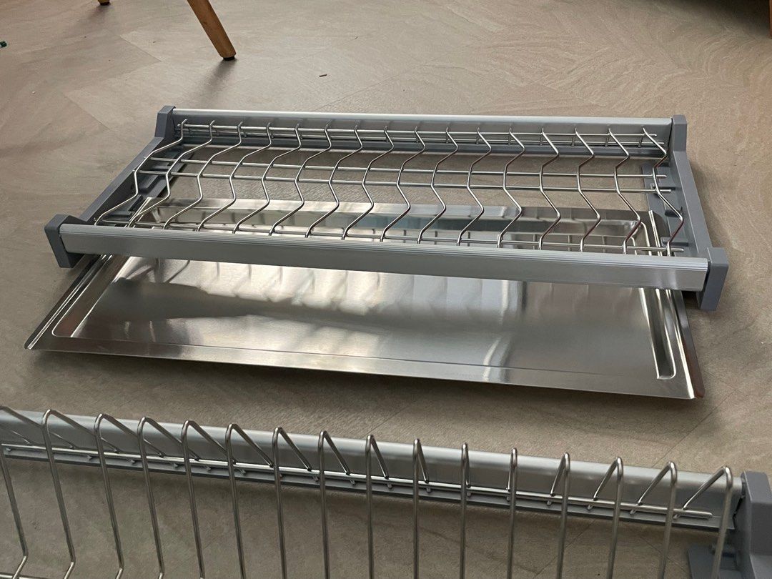 Double tier dish rack Hafele kitchen drying rack, Furniture