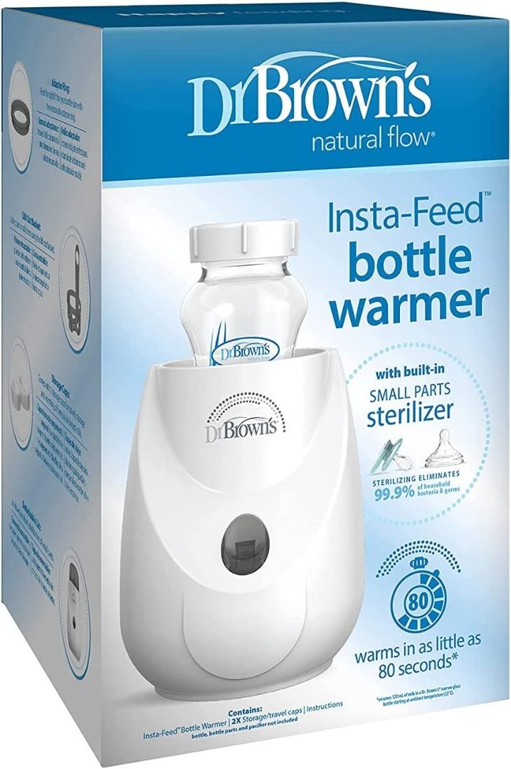 Dr. Brown's Insta-Feed Bottle Warmer - White