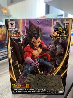 Anime Dragon Ball Gogeta Ssj4 Figure Super Saiyan 4 Son Goku Vegeta  Figurine 25cm PVC Action