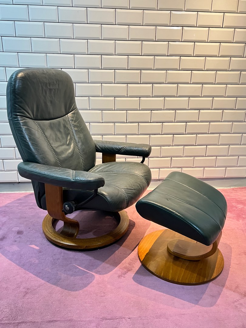 Ekornes / Stressless Recliner, Furniture & Home Living, Furniture